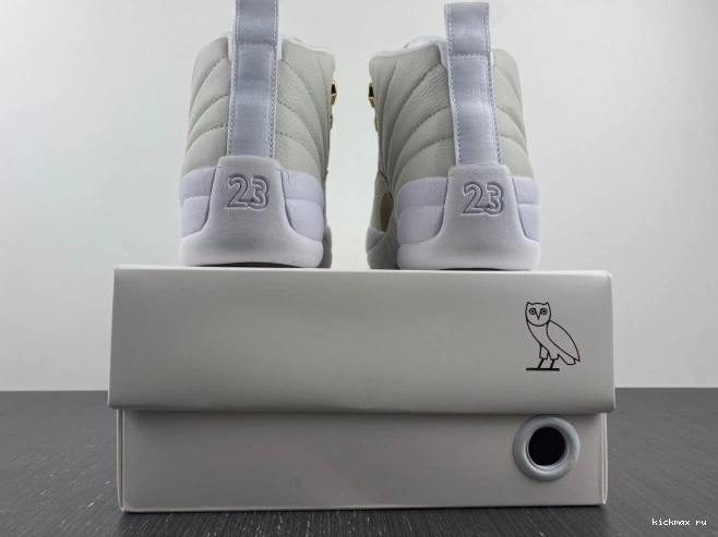 Cheap MAX Jordan White 12 Retro 873864-102 OVO 0709